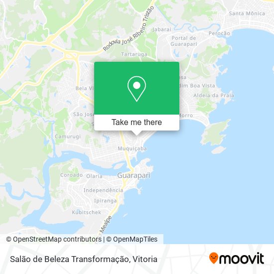 Salão de Beleza Transformação map