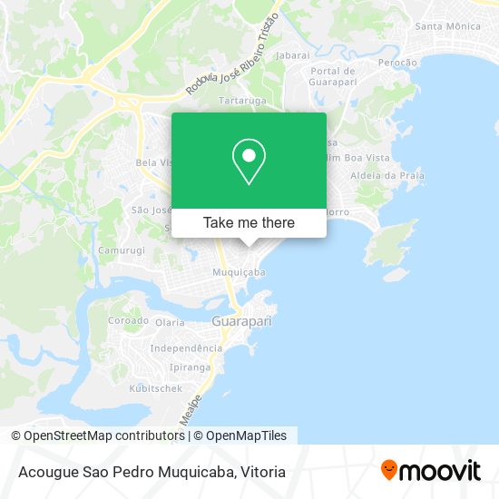 Acougue Sao Pedro Muquicaba map