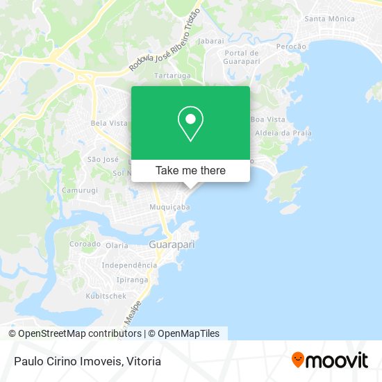 Paulo Cirino Imoveis map