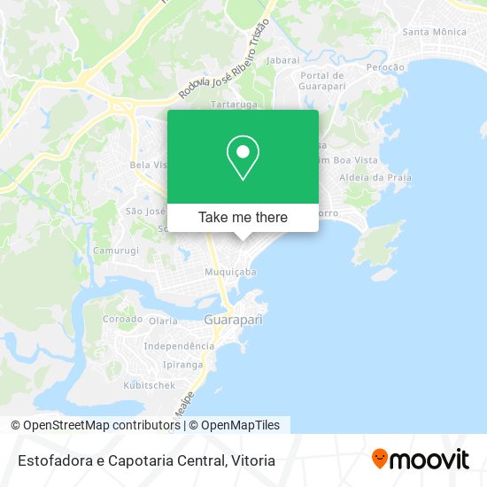 Estofadora e Capotaria Central map