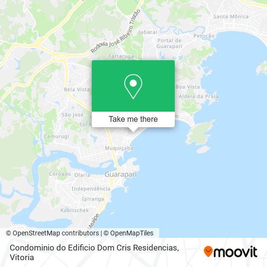 Condominio do Edificio Dom Cris Residencias map