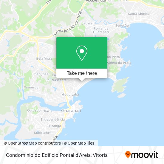 Condominio do Edificio Pontal d'Areia map