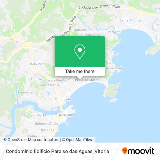 Condominio Edificio Paraiso das Aguas map