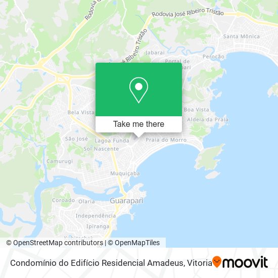 Condomínio do Edifício Residencial Amadeus map