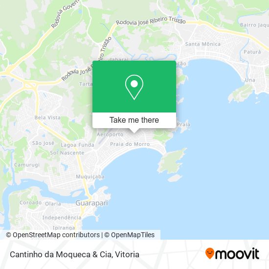 Cantinho da Moqueca & Cia map
