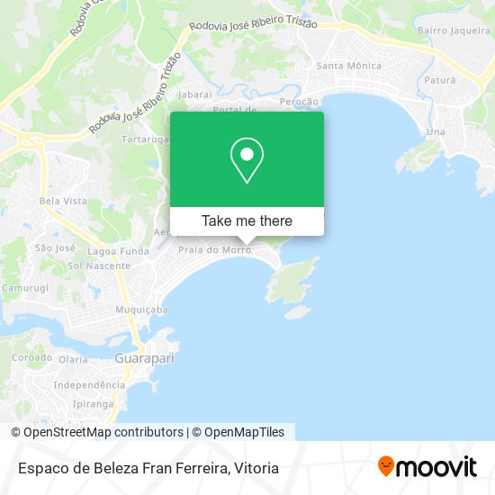 Espaco de Beleza Fran Ferreira map