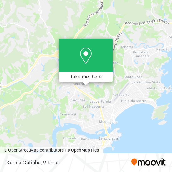 Karina Gatinha map