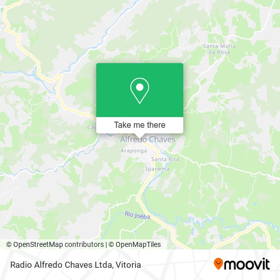 Radio Alfredo Chaves Ltda map