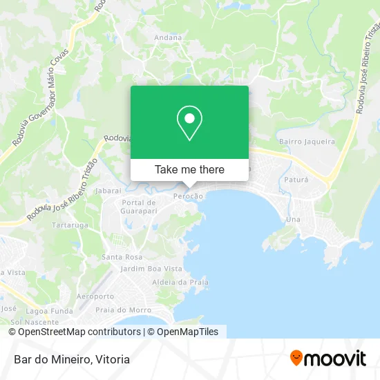 Bar do Mineiro map