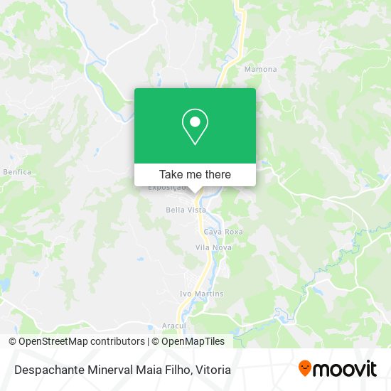 Despachante Minerval Maia Filho map