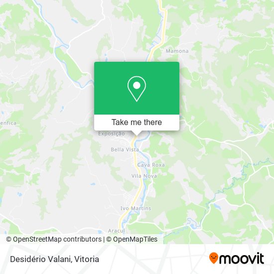 Desidério Valani map