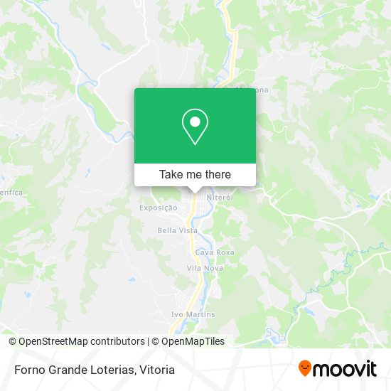 Forno Grande Loterias map