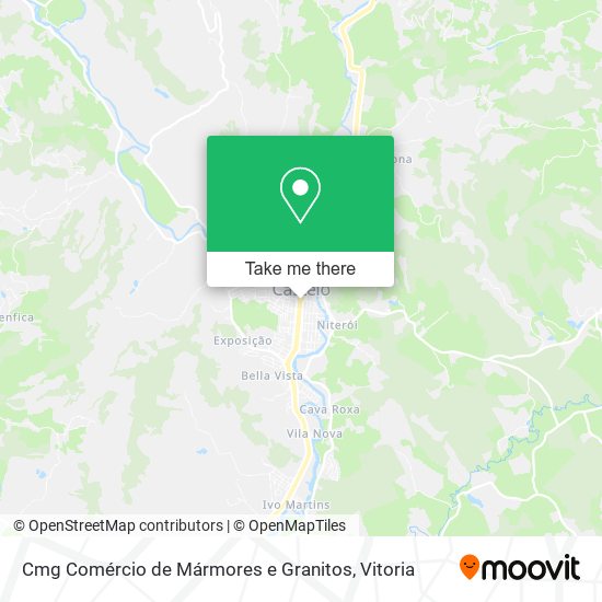 Cmg Comércio de Mármores e Granitos map