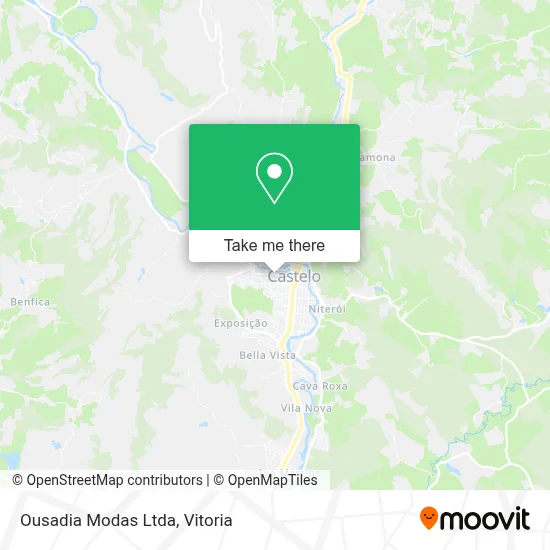 Ousadia Modas Ltda map