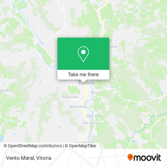 Mapa Vento Maral