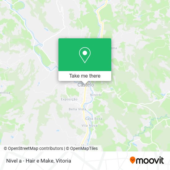 Nível a - Hair e Make map