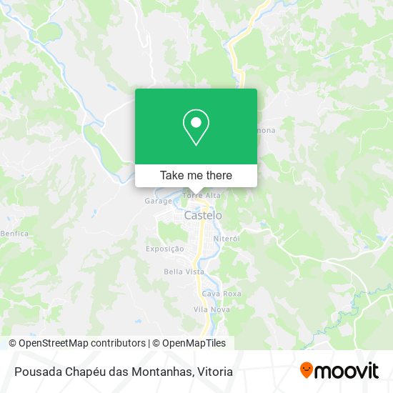 Pousada Chapéu das Montanhas map