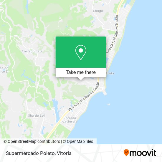 Supermercado Poleto map