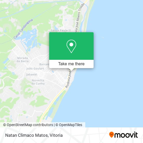 Natan Climaco Matos map