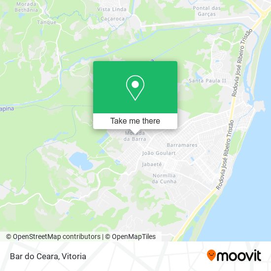 Mapa Bar do Ceara