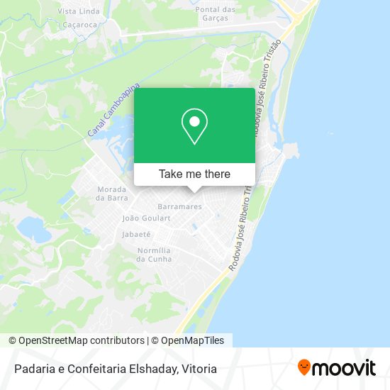 Padaria e Confeitaria Elshaday map