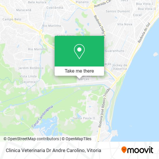 Clinica Veterinaria Dr Andre Carolino map
