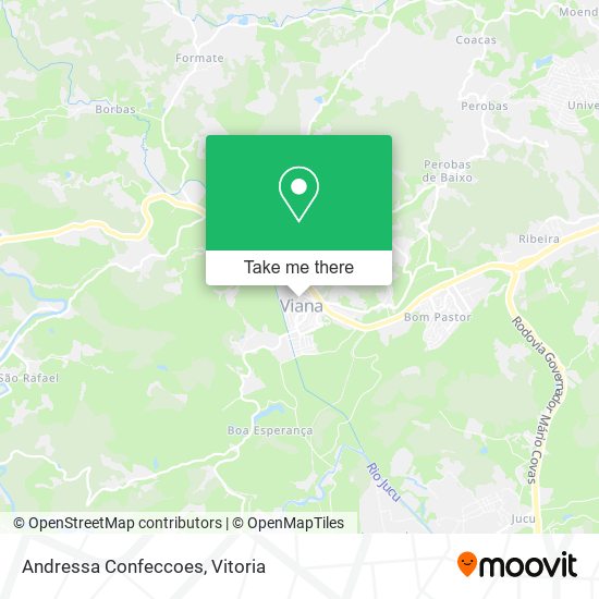 Andressa Confeccoes map