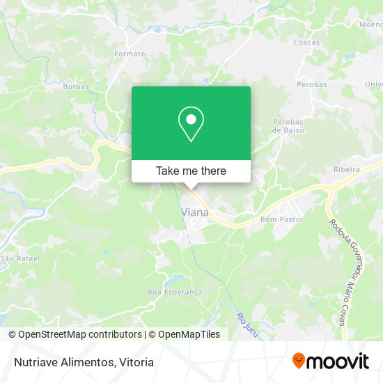 Nutriave Alimentos map