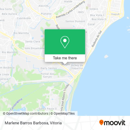 Marlene Barros Barbosa map