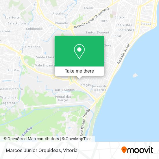 Marcos Junior Orquideas map