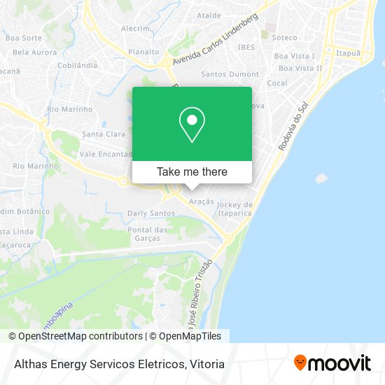 Althas Energy Servicos Eletricos map