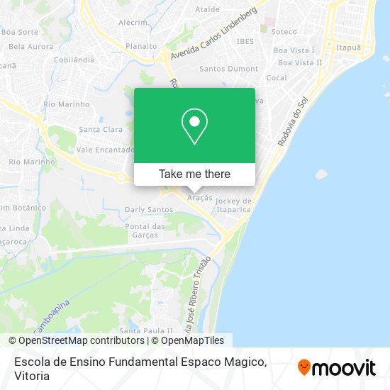 Escola de Ensino Fundamental Espaco Magico map