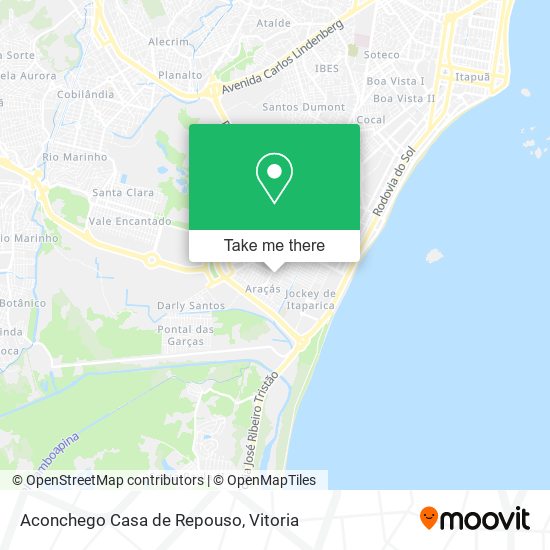 Aconchego Casa de Repouso map