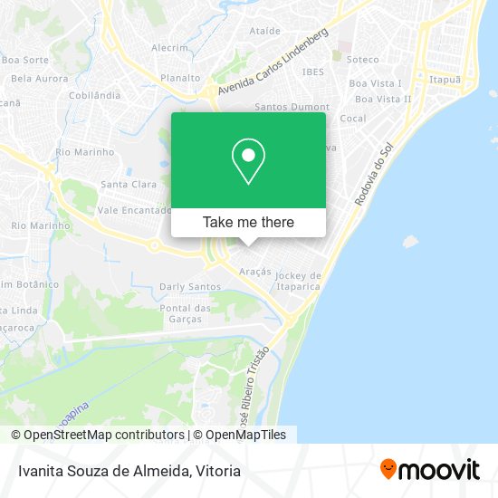 Ivanita Souza de Almeida map