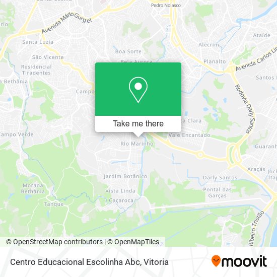 Centro Educacional Escolinha Abc map