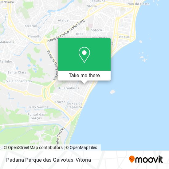 Padaria Parque das Gaivotas map