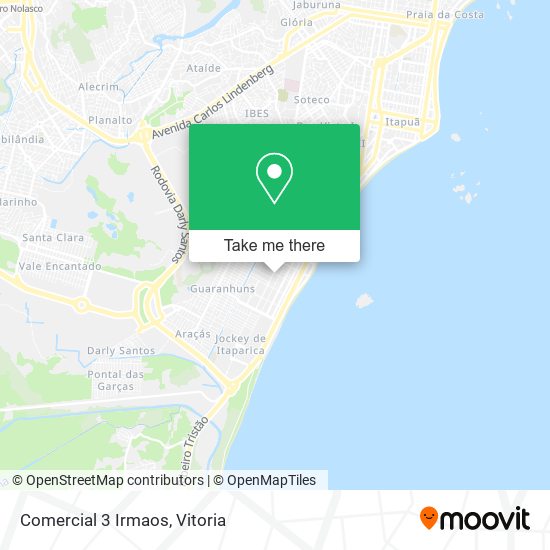 Comercial 3 Irmaos map
