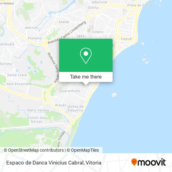 Espaco de Danca Vinicius Cabral map
