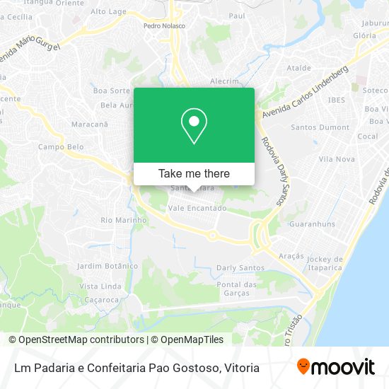 Lm Padaria e Confeitaria Pao Gostoso map