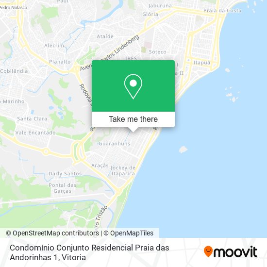 Condomínio Conjunto Residencial Praia das Andorinhas 1 map