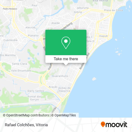 Rafael Colchões map