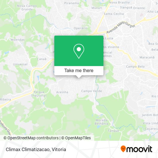 Climax Climatizacao map