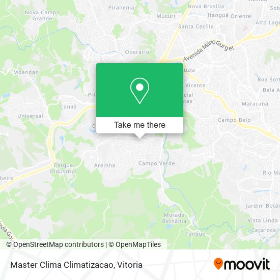 Master Clima Climatizacao map