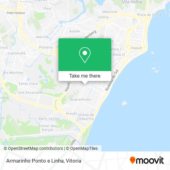 Armarinho Ponto e Linha map