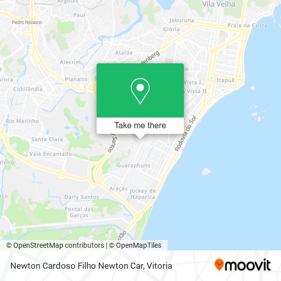 Newton Cardoso Filho Newton Car map