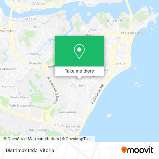 Distrimax Ltda map