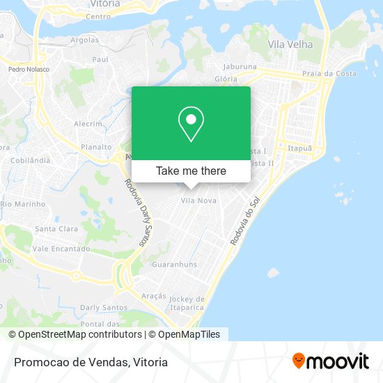 Promocao de Vendas map