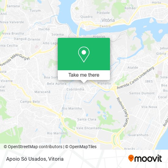 Apoio Só Usados map