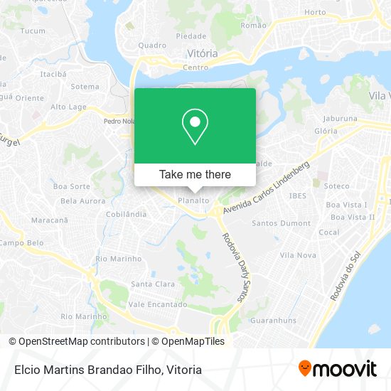 Elcio Martins Brandao Filho map