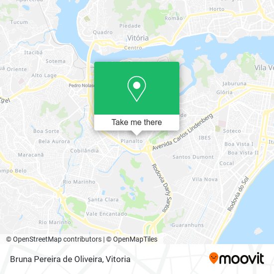 Bruna Pereira de Oliveira map
